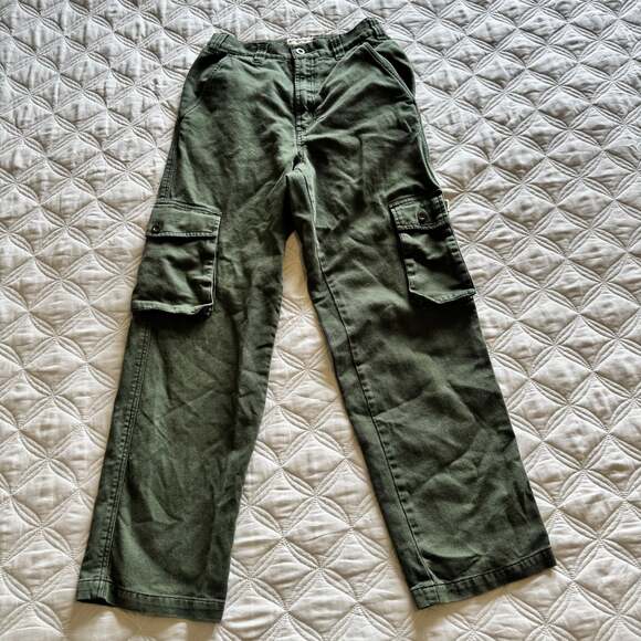 Vintage Adirondacks trading post Olive Green Cargo Pants with Pockets, Size 29 - Picture 1 of 3